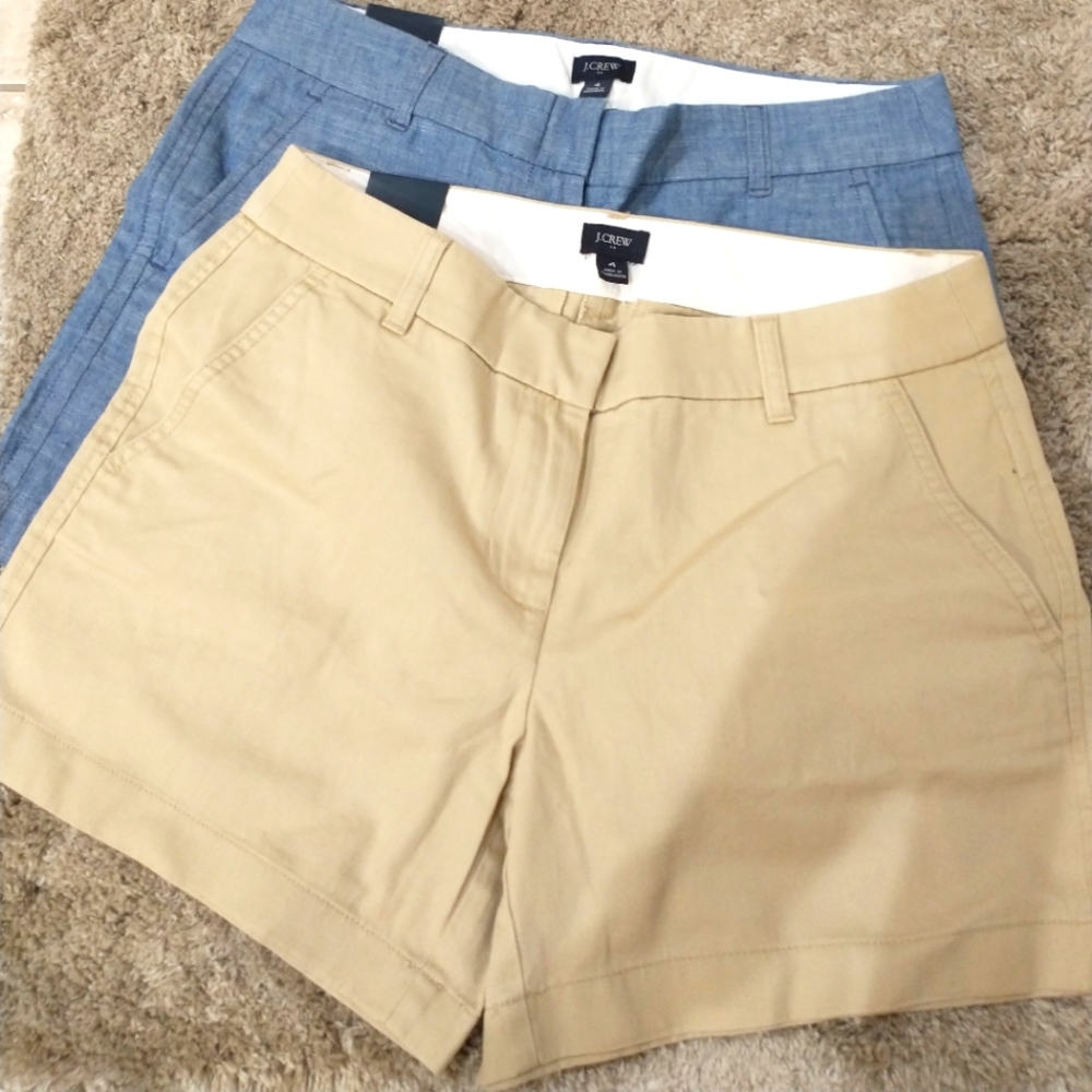 J Crew Shorts 2 pair